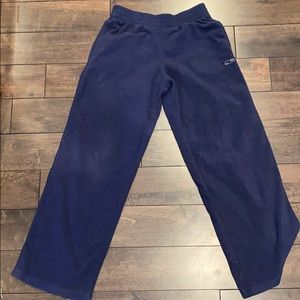 Champion youth large navy fleece pant